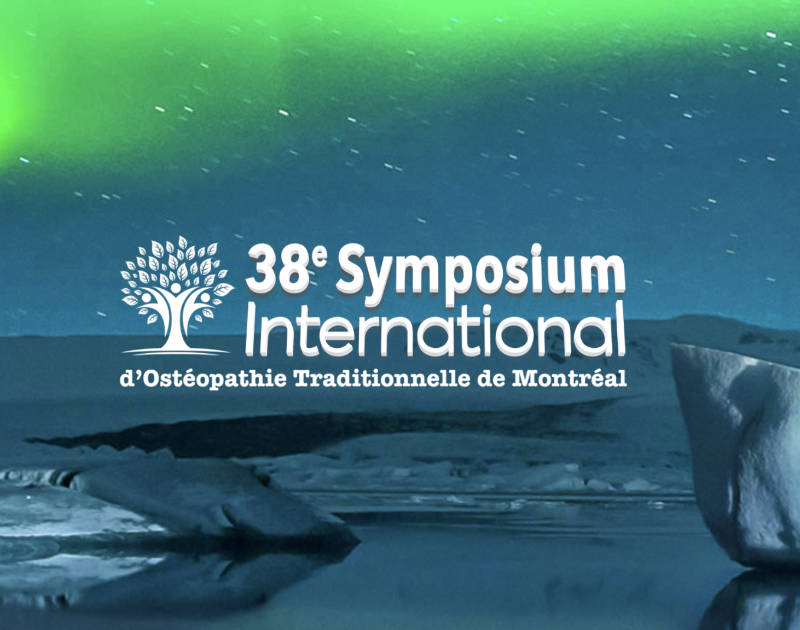 Logo du 38e symposium d'ostéopathie de Montréal